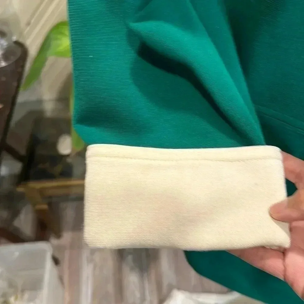 Vintage Butte Knot Toggle Jacket Green White Medium - Picture 4 of 14